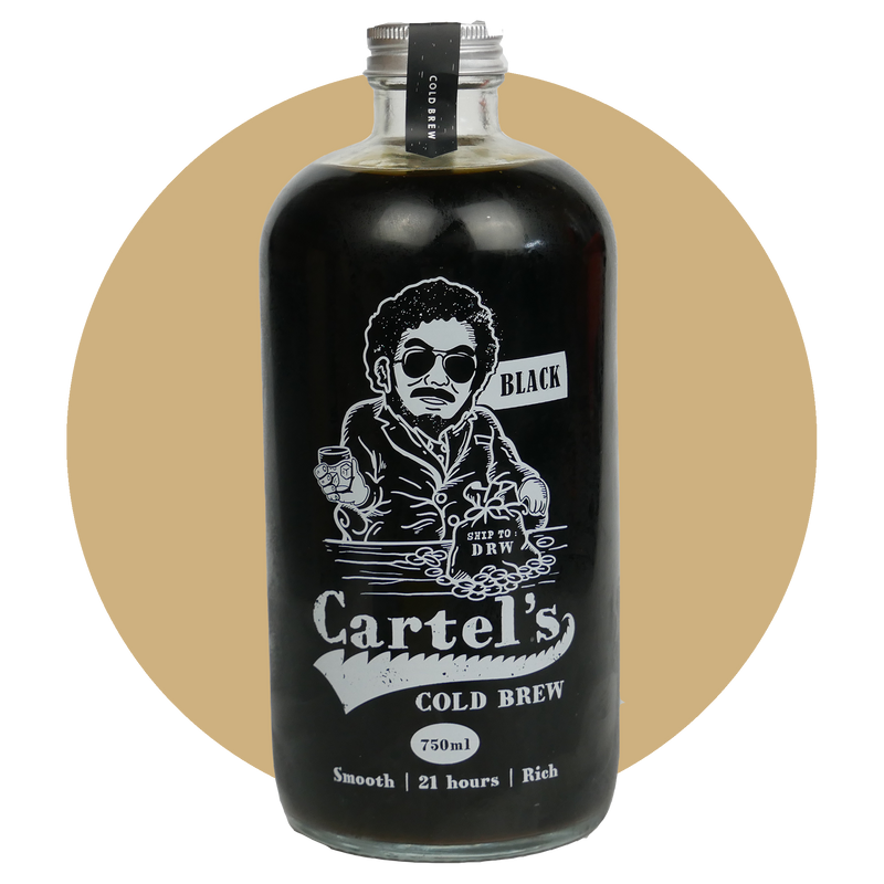 Cartel's Cold Brew Coffee 750ml RTD - Pack of 2